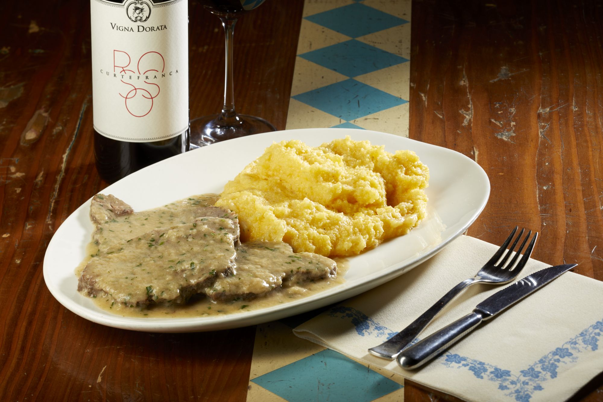 Un piatto di manzo all’olio. Credits Visit Brescia