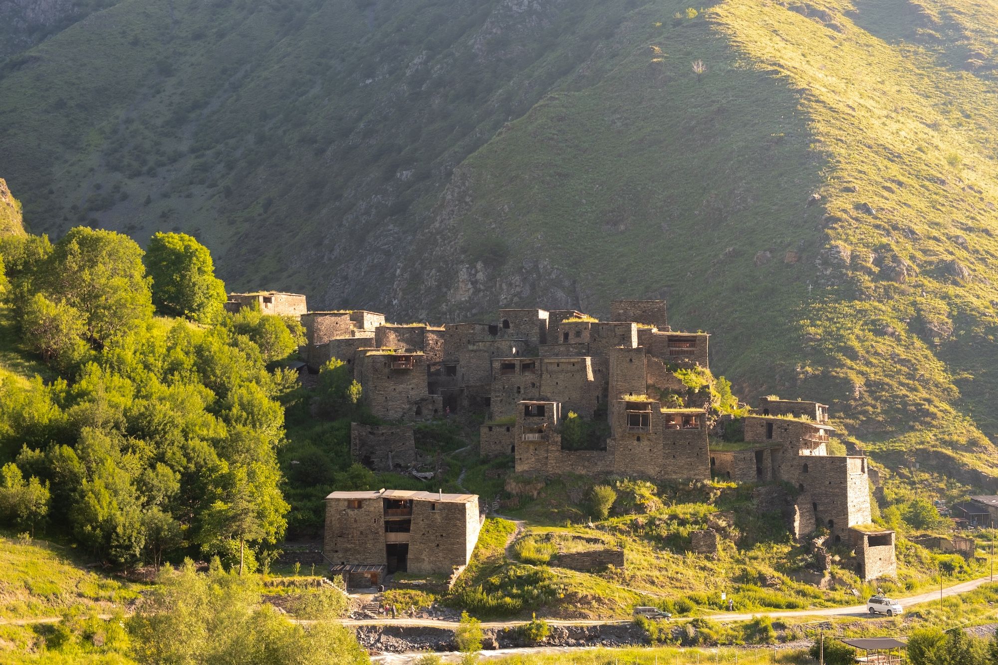 Il villaggio medievale di Shatili © Aydin Hassan / Shutterstock