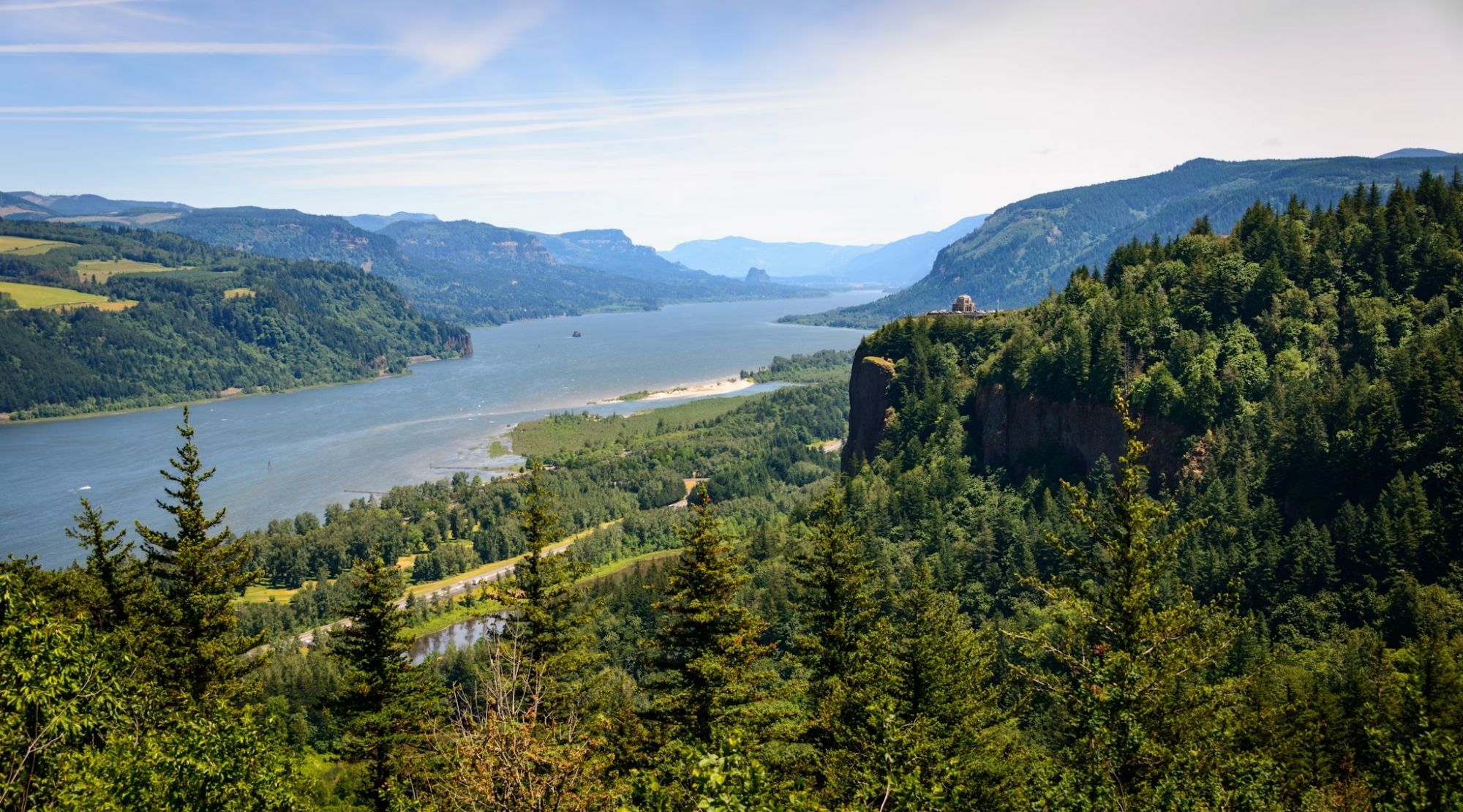 Il panorama da Crown Point non delude mai. Zack Frank/Shutterstock