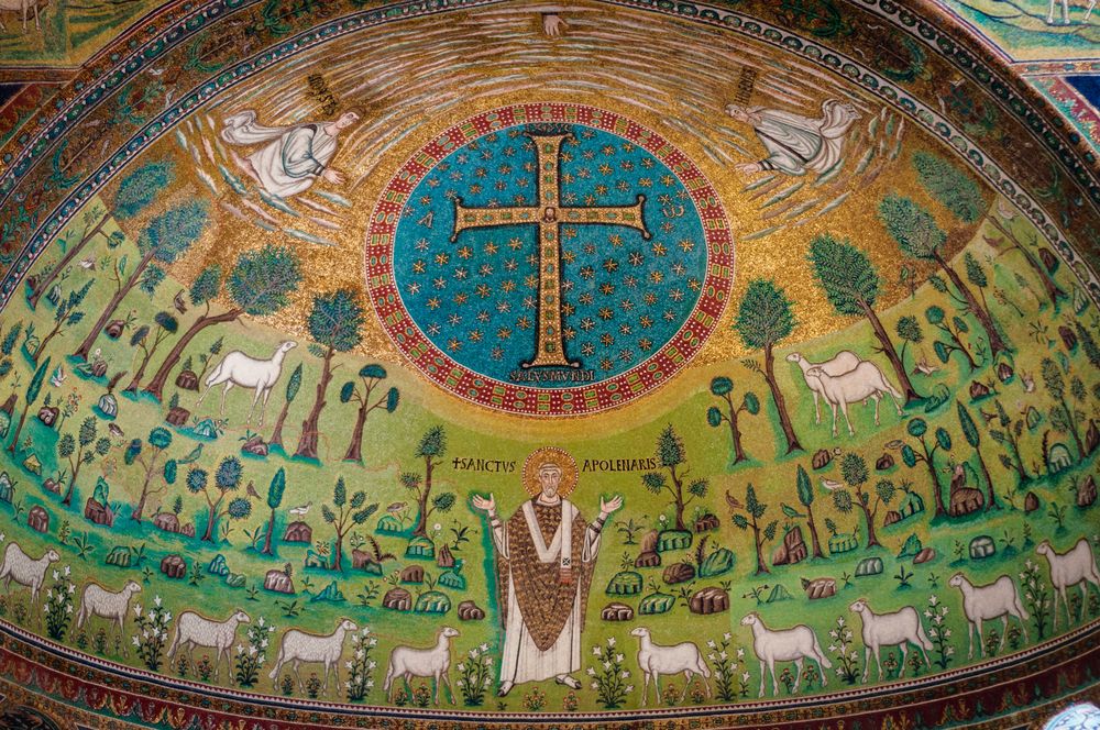 I mosaici di Sant’Apollinare in classe. Credits Pfeiffer / Shutterstock