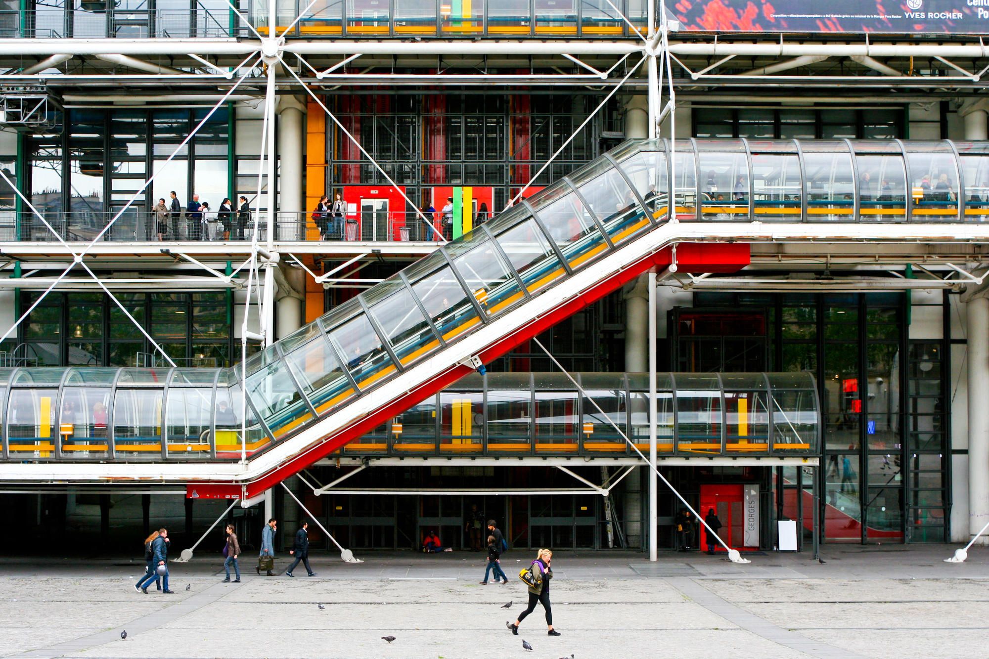 Il Centre Pompidou, Parigi ©Scott Norsworthy/Shutterstock