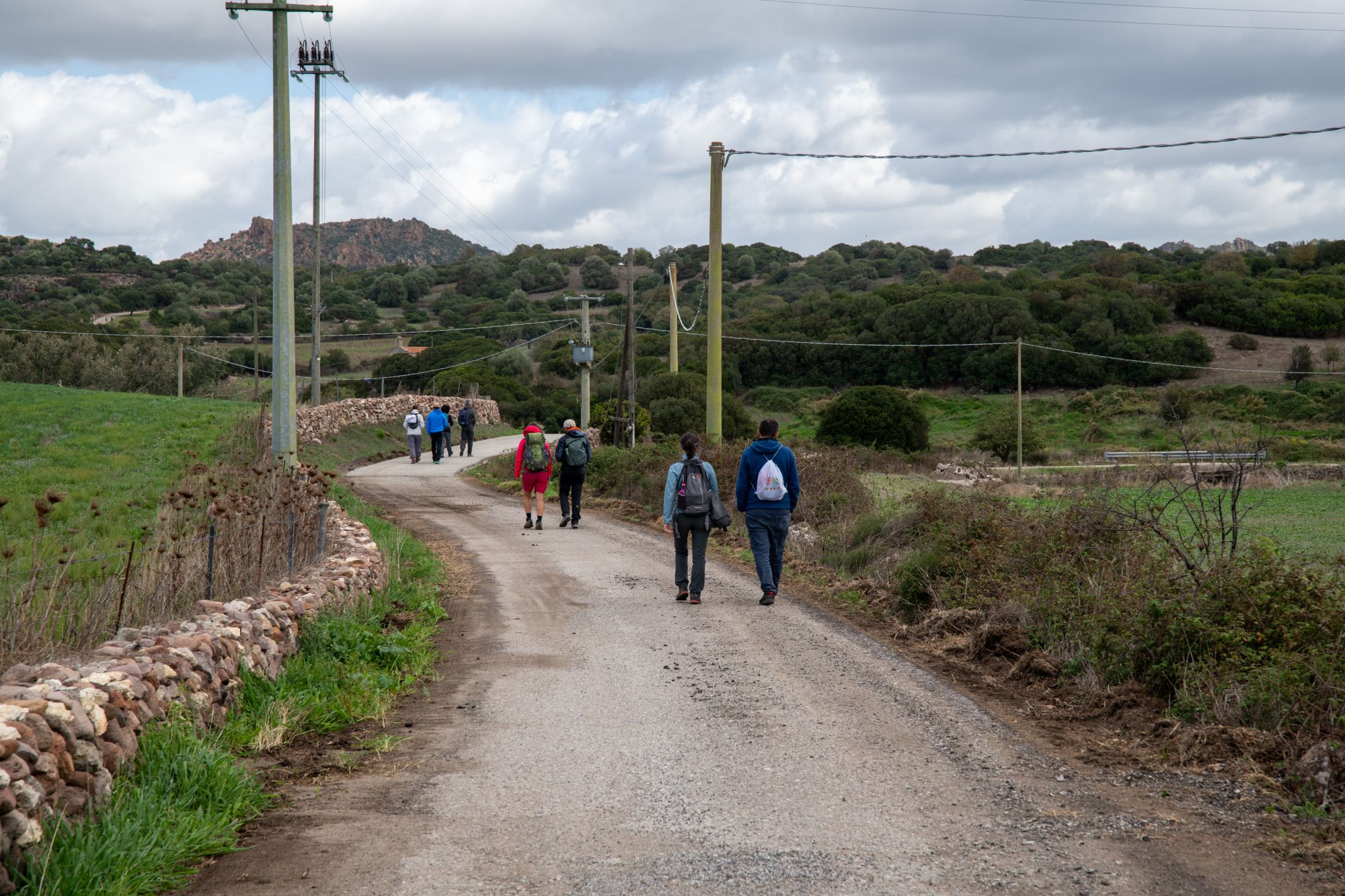 Pellegrini sul Cammino di Santu Jacu in Sardegna