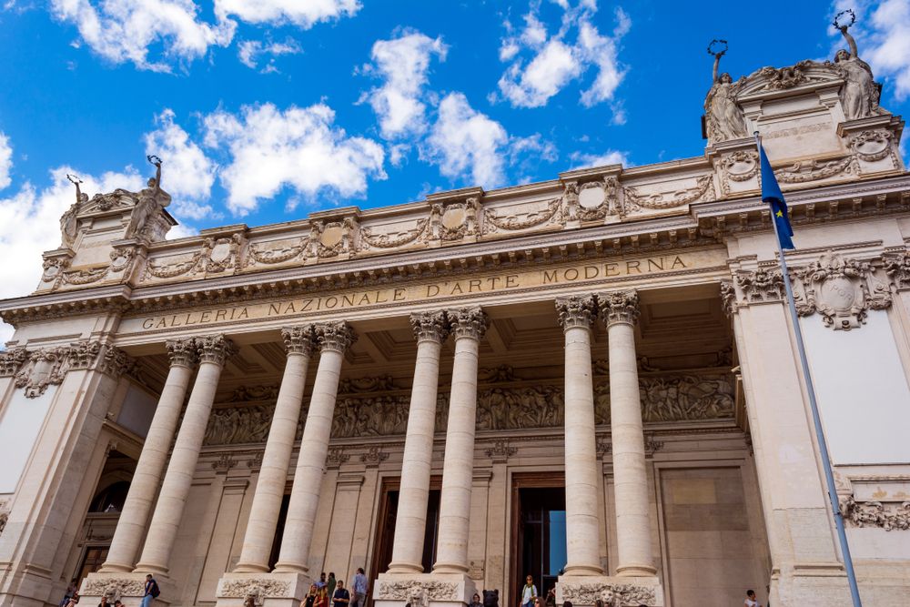 La Galleria Nazionale d’Arte Moderna e Contemporanea di Roma. Credits RODKARV / Shutterstock