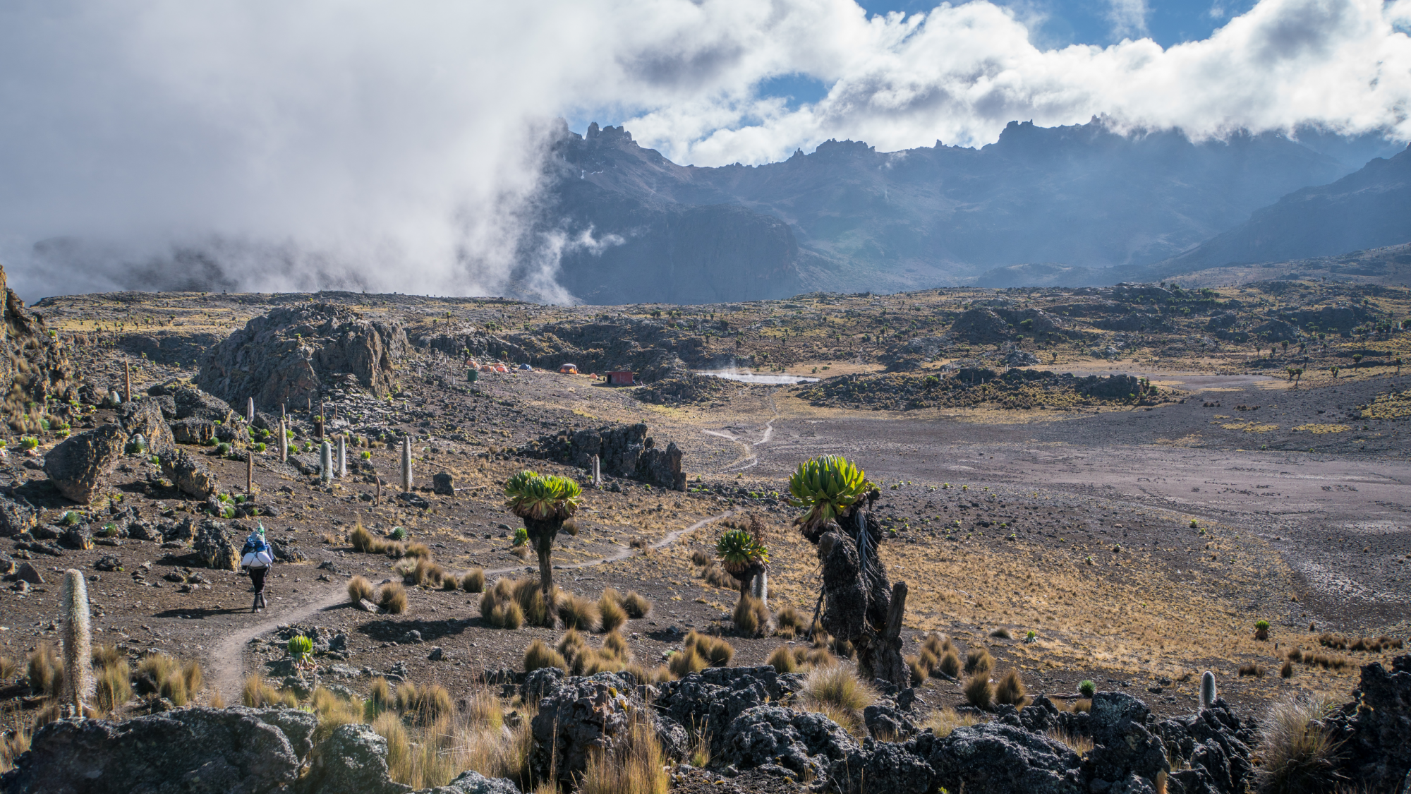 Trekking sul Monte Kenya