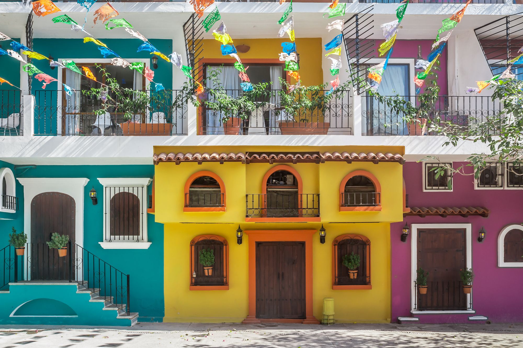 Le strade colorate di Puerto Vallarta ©Kate_N