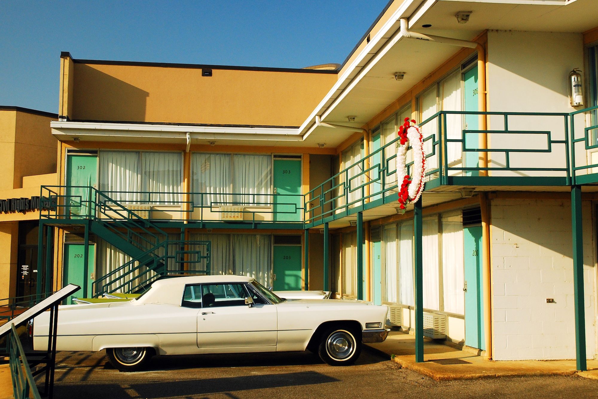 Il Lorraine Motel a Memphis, dove fu assassinato Martin Luther King Jr © James Kirkikis/Shutterstock