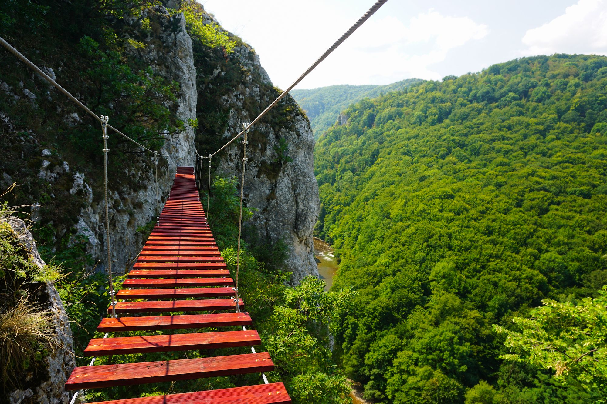 La via ferrata nel Parco nazionale di Piatra Craiului ©
Alxcrs