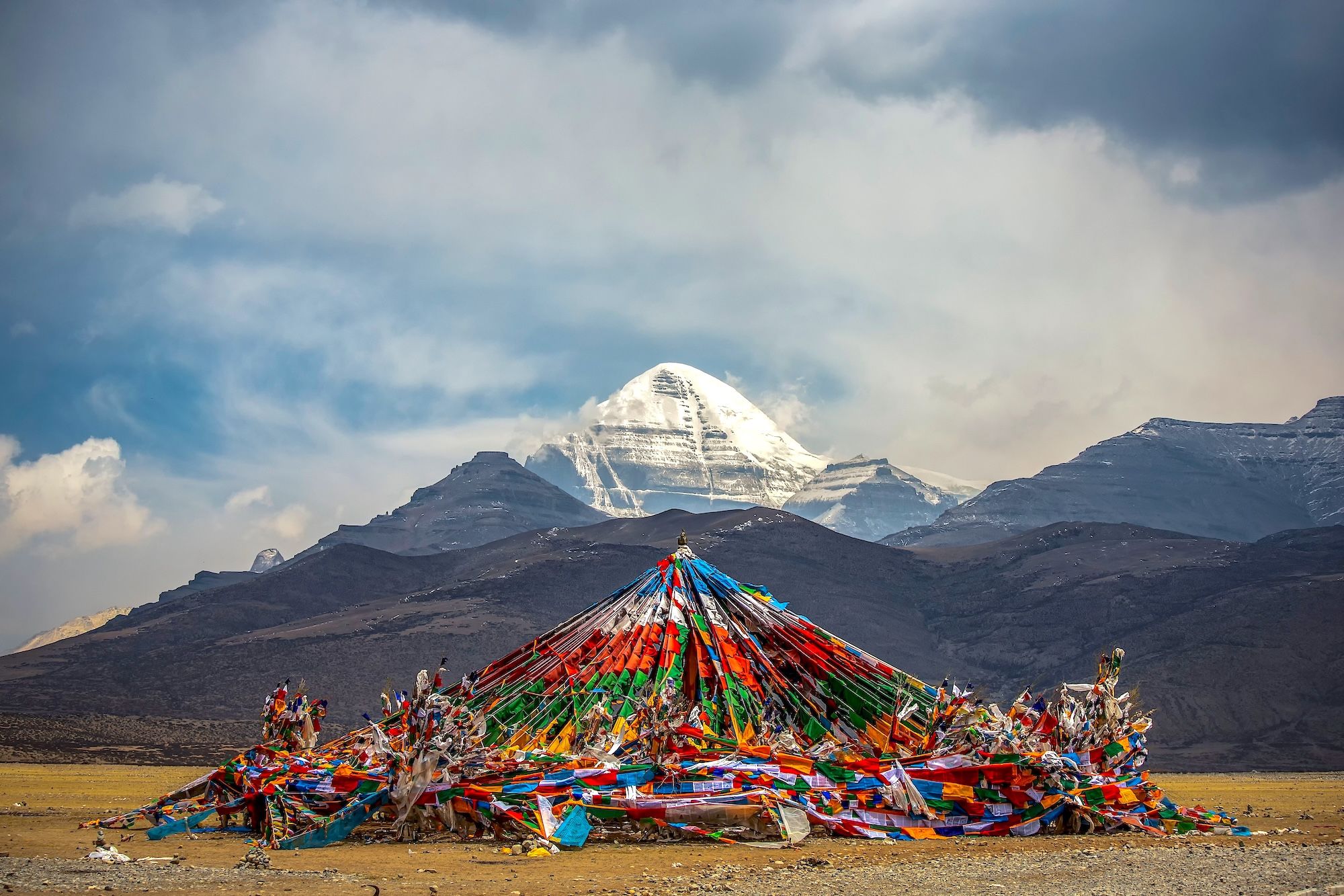 Il Kailash è la montagna più venerata dell’Asia ©Wirestock Creators/Shutterstock