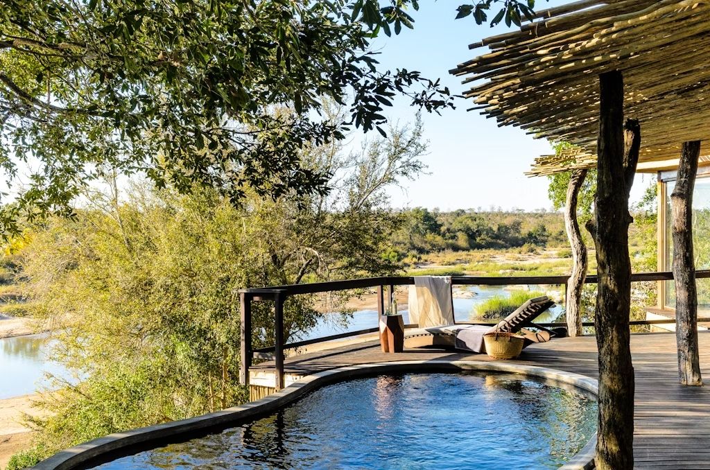 Dalla vostra piscina al Singita Boulders Lodge poteret vedere molto da vicino la natura del Sudafrica. © Singita Boulders Lodge