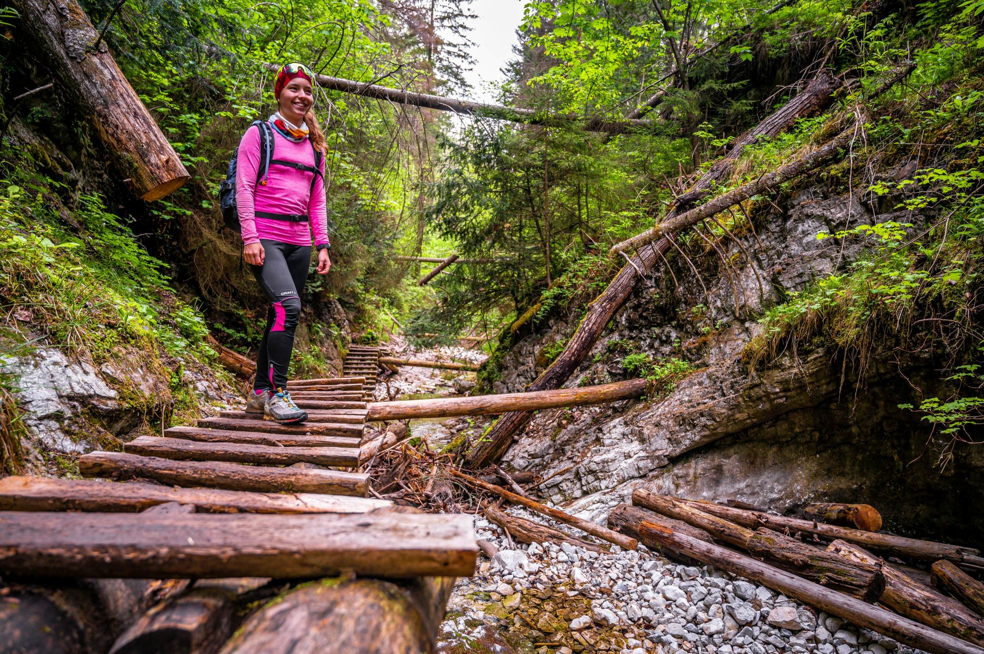 Con le sue passerelle e le scale, lo Slovenský Raj appagherà il vostro spirito di avventura. © Shutterstock