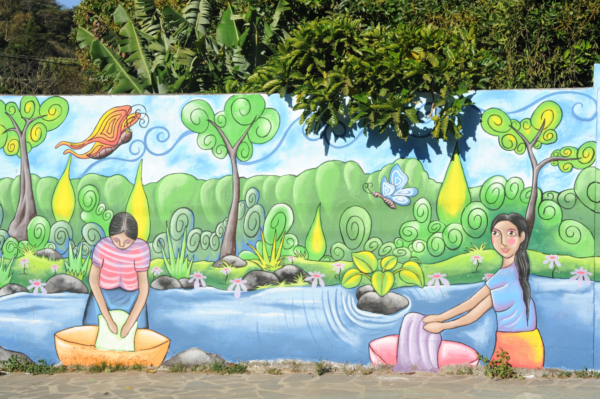 Murales su una casa a Conception de Ataco ©Stefano Ember/Shutterstock