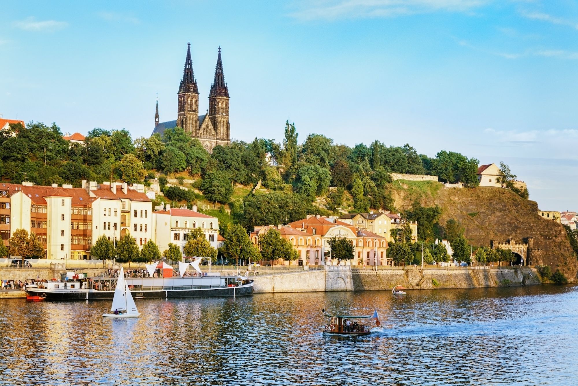 La fortezza di Vyšehrad, sulla Moldava ©karp5/Shutterstock