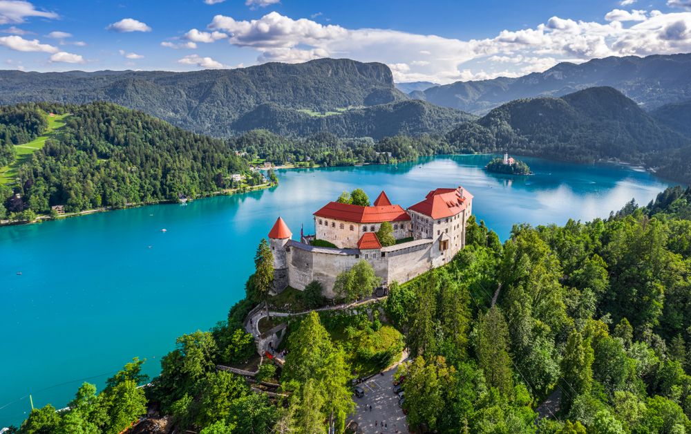 Panorama del Castello di Bled. Credits ZGPhotography / Shutterstock