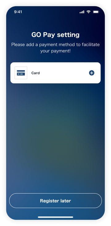 La schermata per il pagamento. Per gentile concessione di GO.