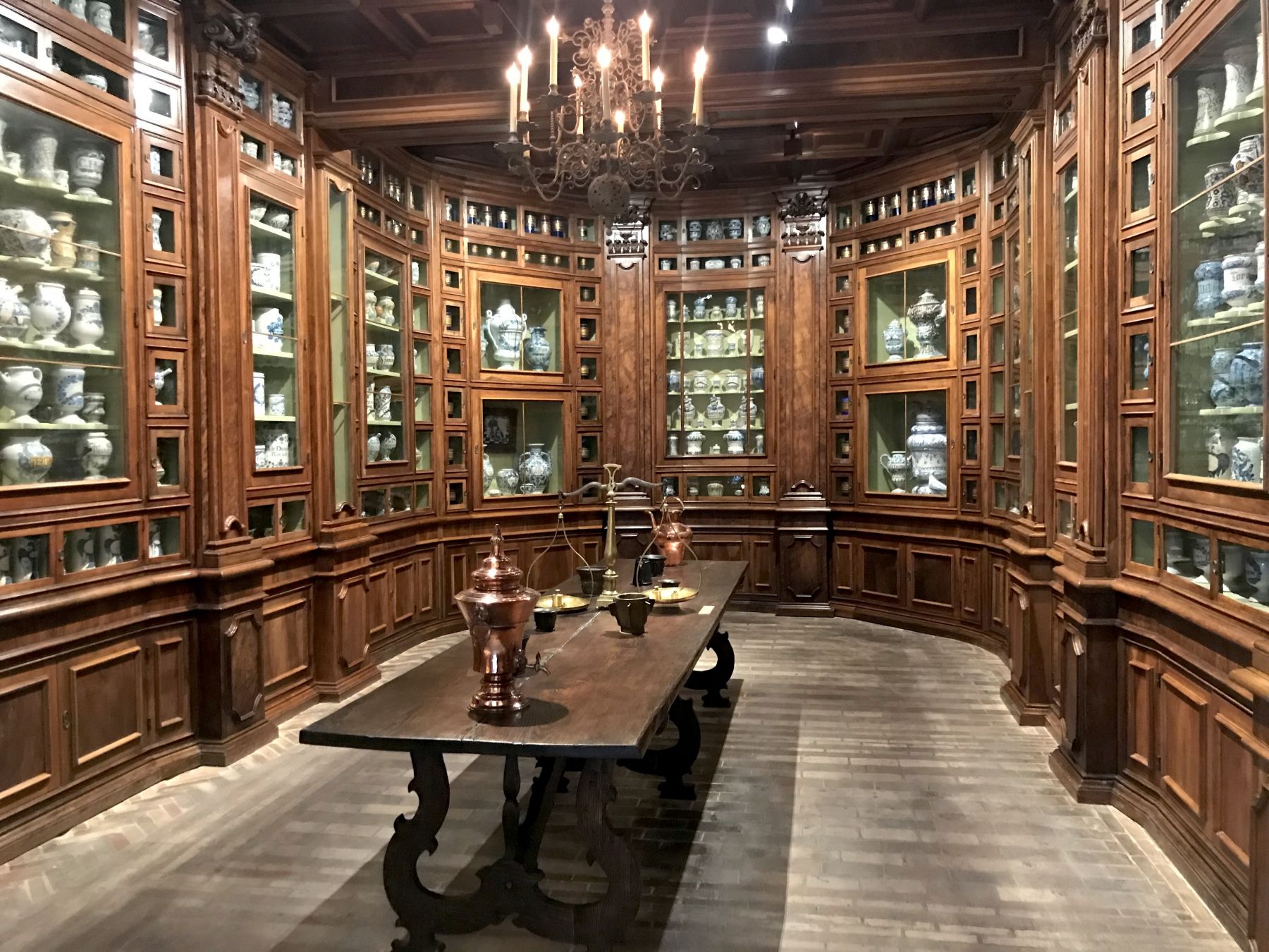 L’Apothicairerie de la Reine (la farmacia reale) al Castello di Chenonceau © Dario Bragaglia