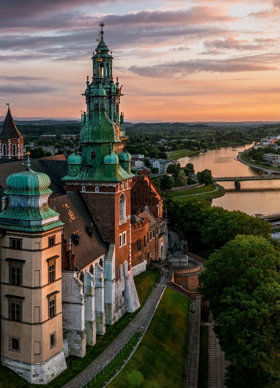 Il tramonto sul Castello Reale del Wawel ©Daniel Turbasa /Shutterstock