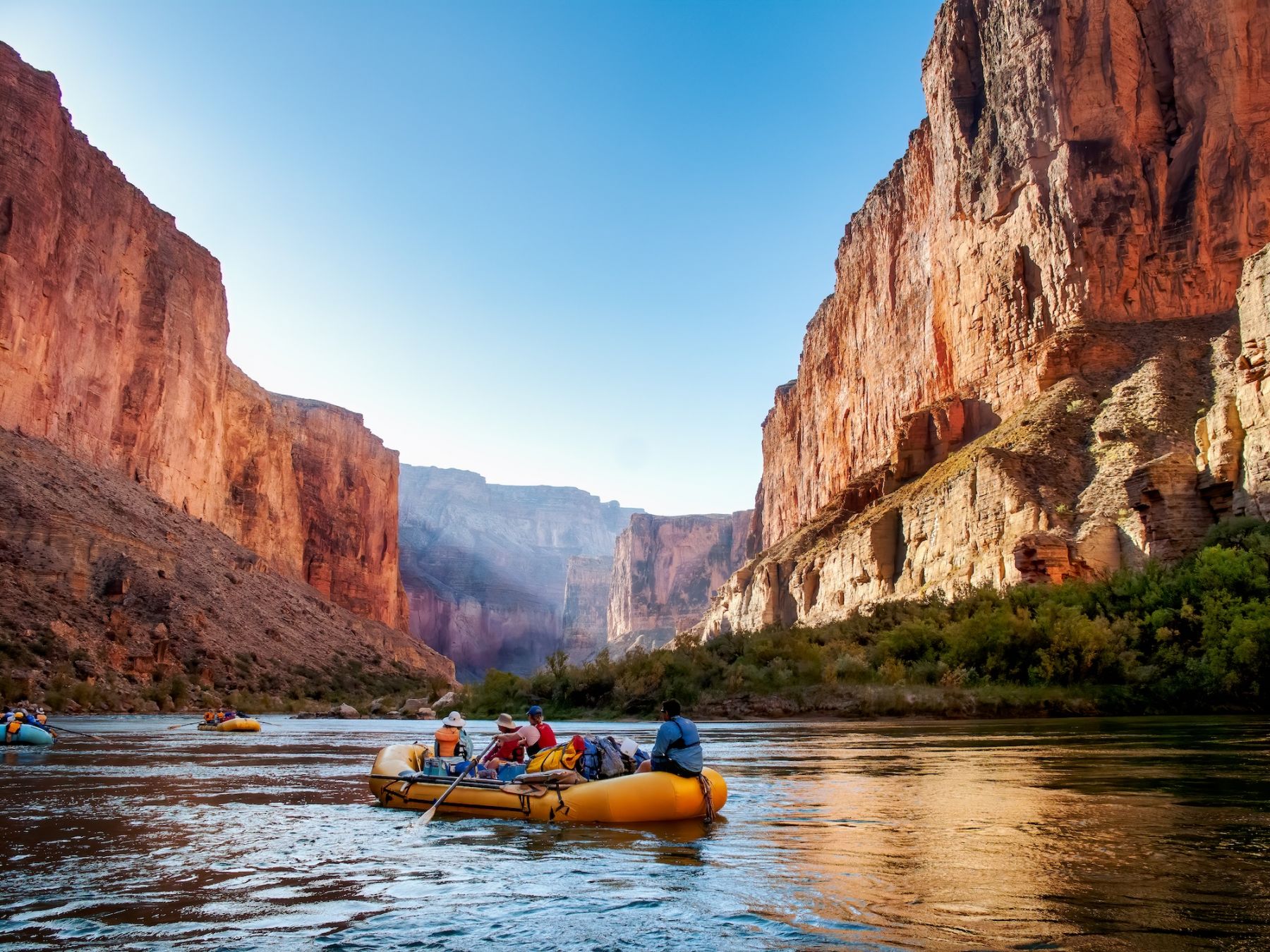 Tra le grandi avventure da provare una volta nella vita c’è sicuramente il rafting nel Grand Canyon ©Jim Mallouk /Shutterstock