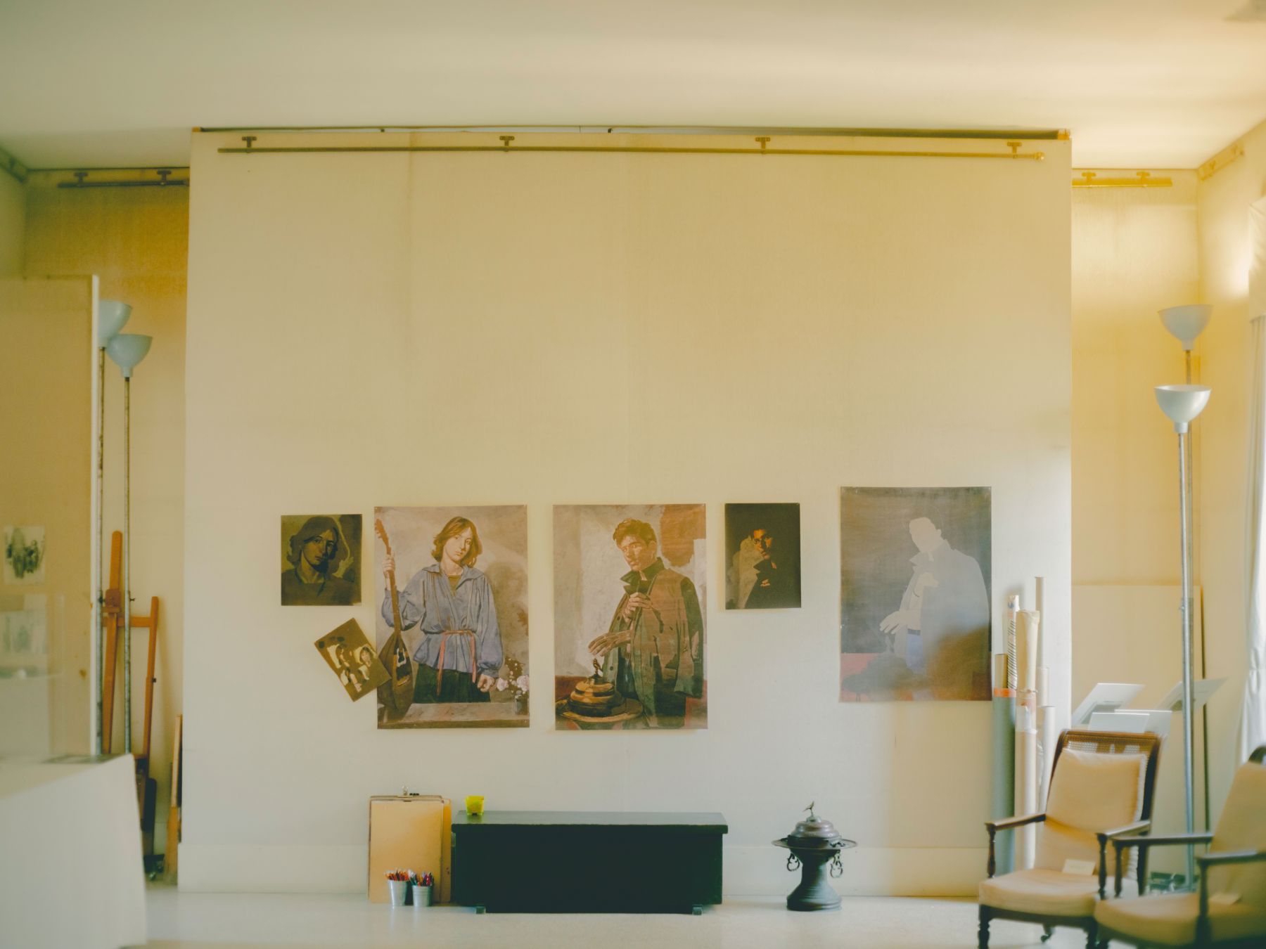 L’atelier di Yannis Tsarouchis ©Lorenzo Romani