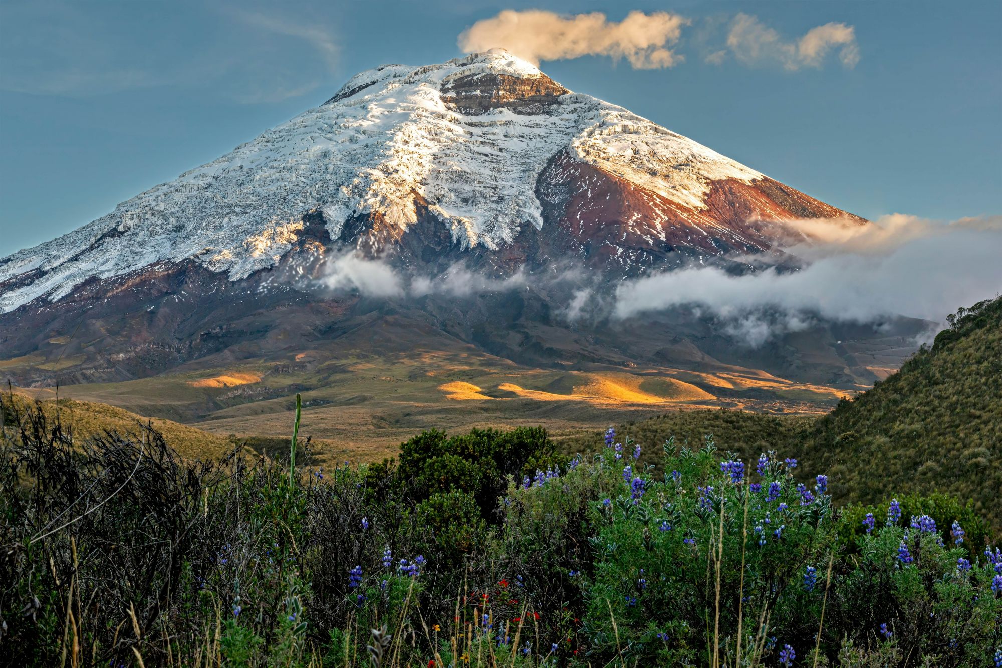 Il vulcano Cotopaxi in Ecuador. © Henri Leduc/Shutterstock