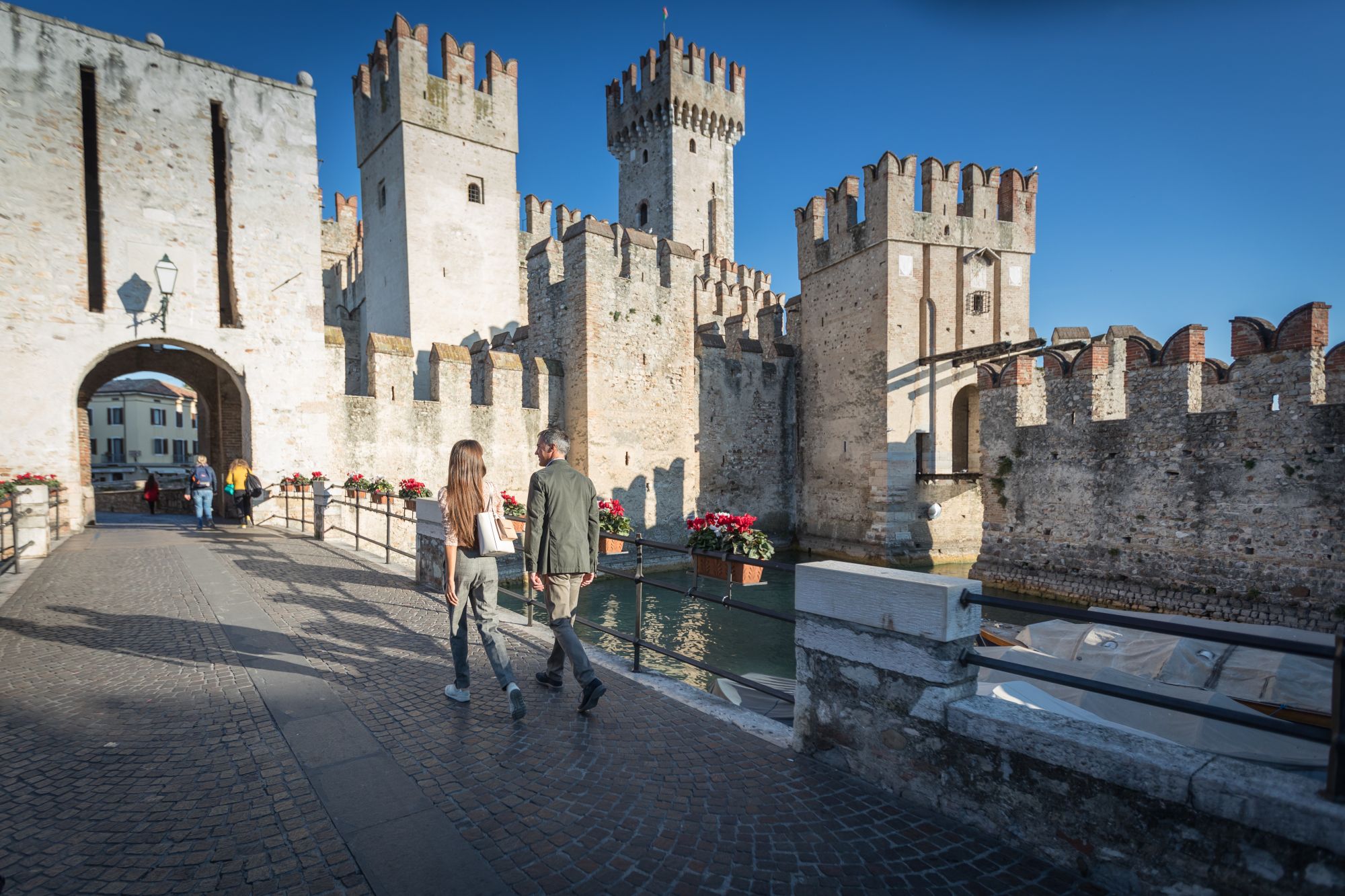Sirmione, il Castello Scaligero. Credits Visit Brescia