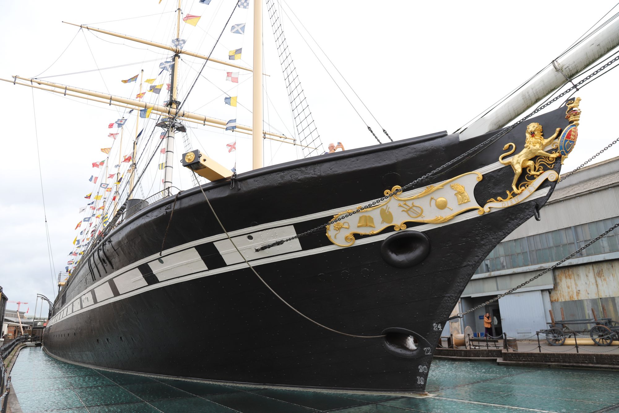 La SS Great Britain nel porto di Bristol.
foto di Joyce Nelson / Shutterstock