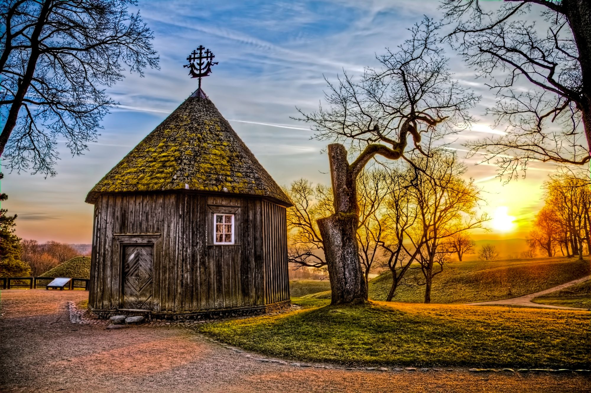 Tramonto a Kernavè