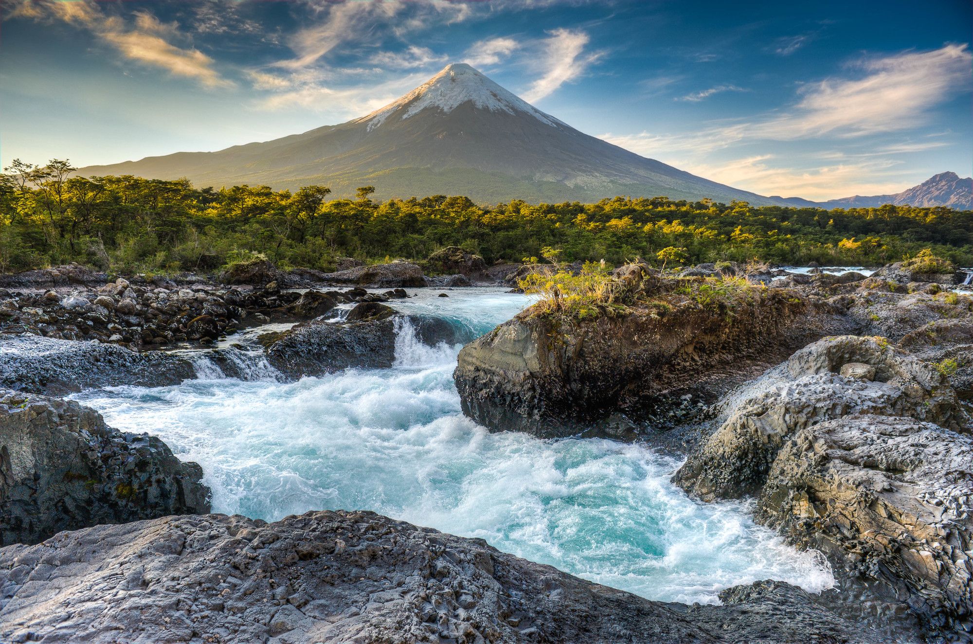Le cascate di Petrohué, in Cile, vicino al Lago Llanquihué e a Puerto Montt ©Juan Carlos Ruiz/500px