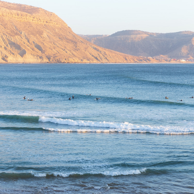 Surf a Imsouane, sulla costa atlantica del Marocco  © vankey/Shutterstock