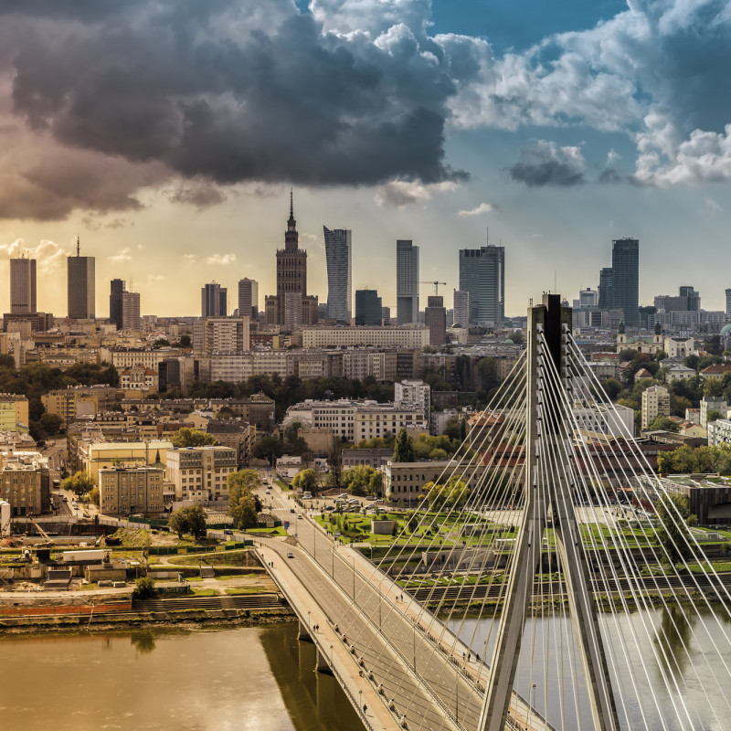 Lo skyline di Varsavia ©marchello74/Shutterstock