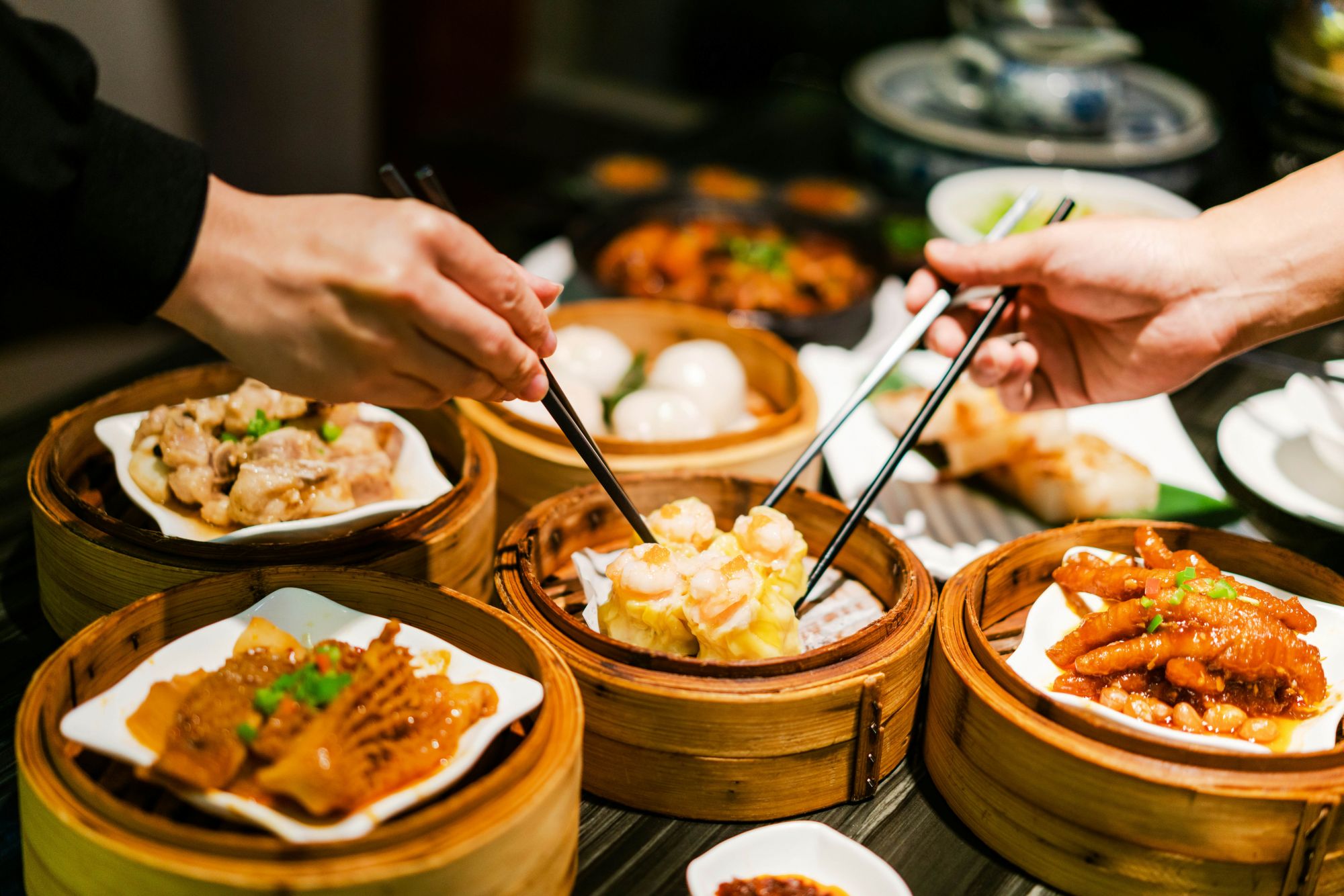 Appetitose porzioni di dim sum. © Jerry Jian/Getty Images