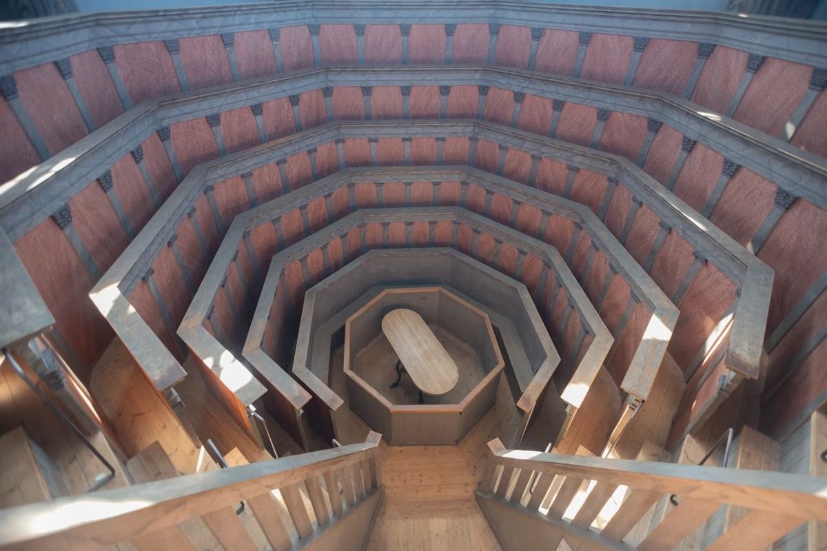 Il teatro anatomico all’interno del museo Gustavianum, Uppsala, Svezia. Denis Kudlay/Shutterstock