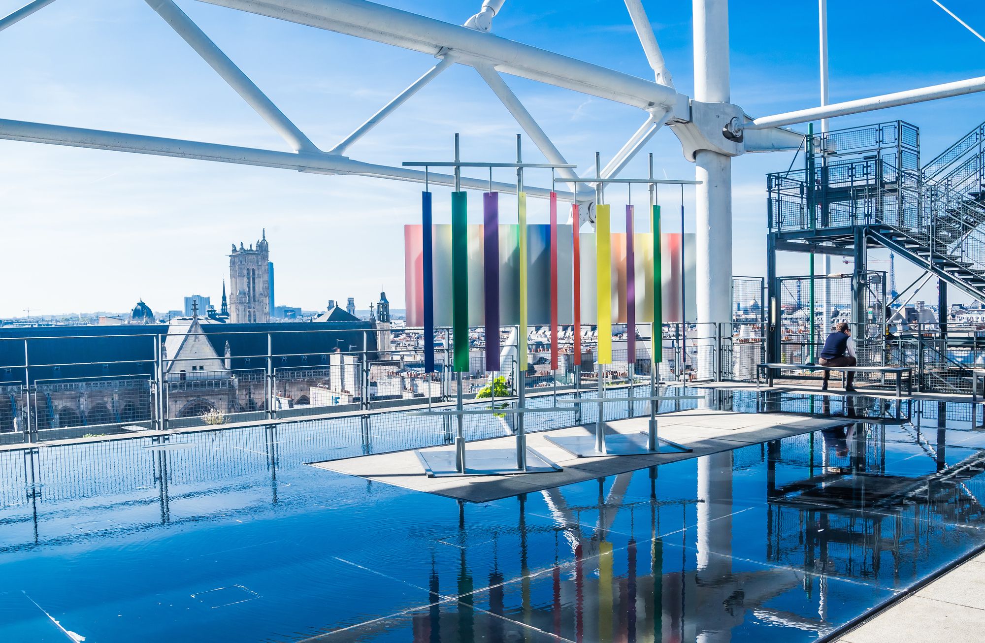 Scorcio dell’interno del Centre Pompidou, Parigi ©nikolpetr/Shutterstock