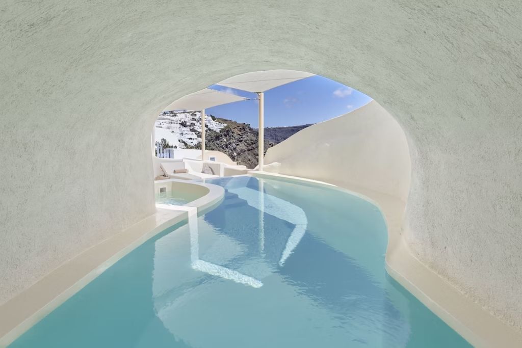 Il Mystique Hotel Santorini: semplicemente strepitoso. © Mystique Hotel Santorini, Greece