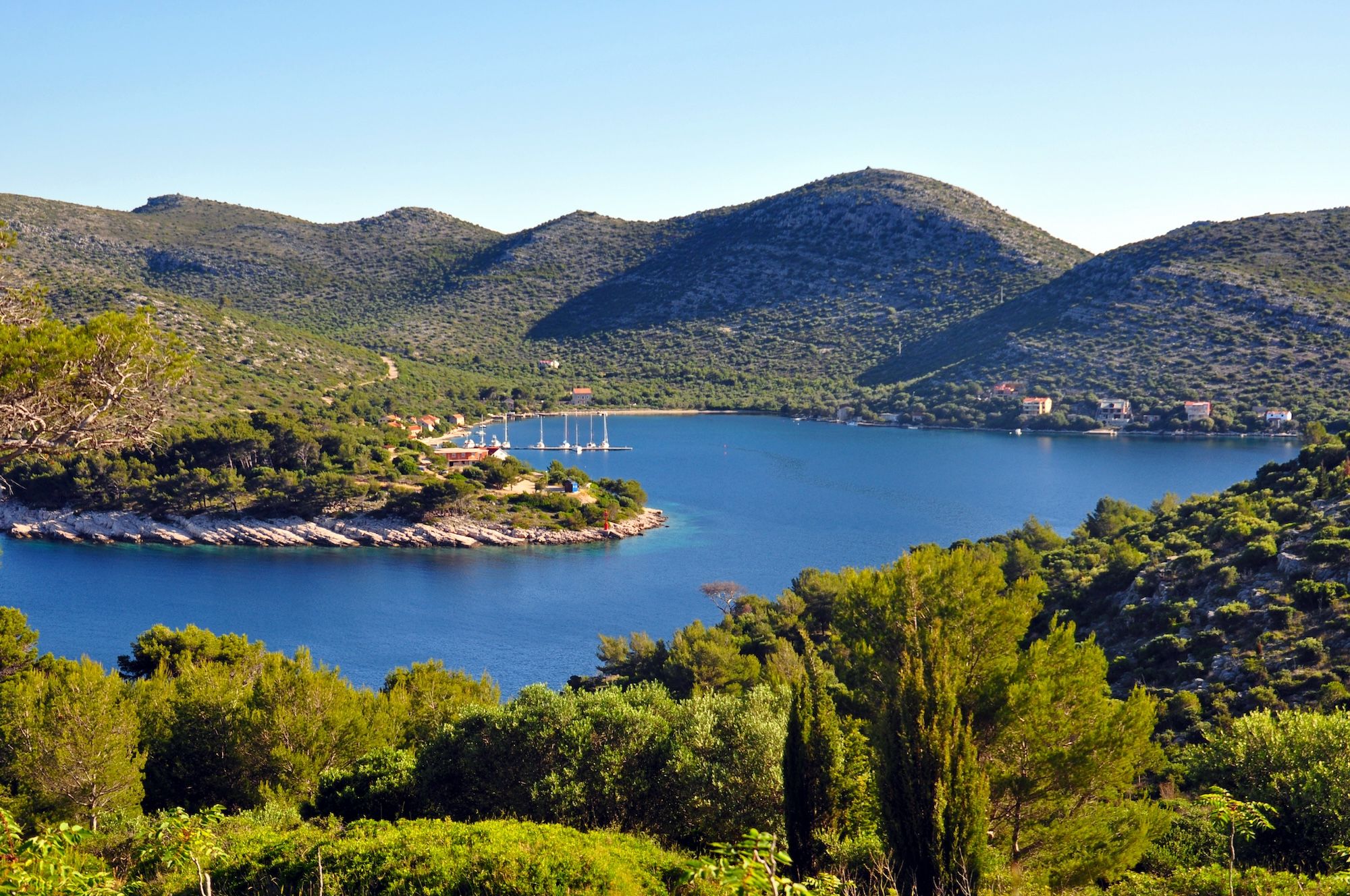 La baia di Skrivena Luka ©matej_z/Shutterstock