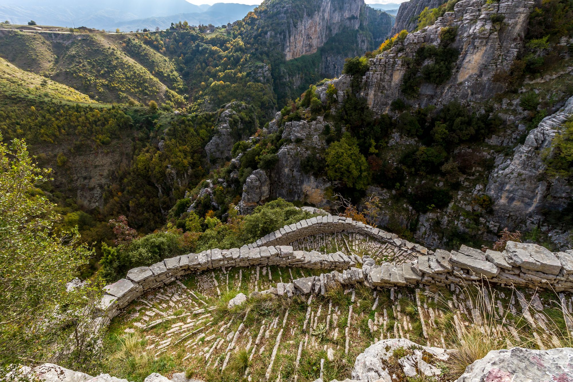 La Skála Vradétou in passato era l’unico modo per raggiungere il villaggio di Vradéto ©yiannisscheidt