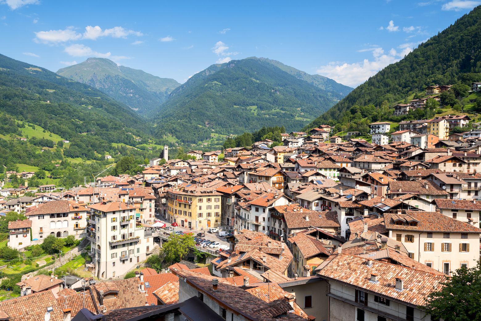 Valle Sabbia, panorama di Bagolino