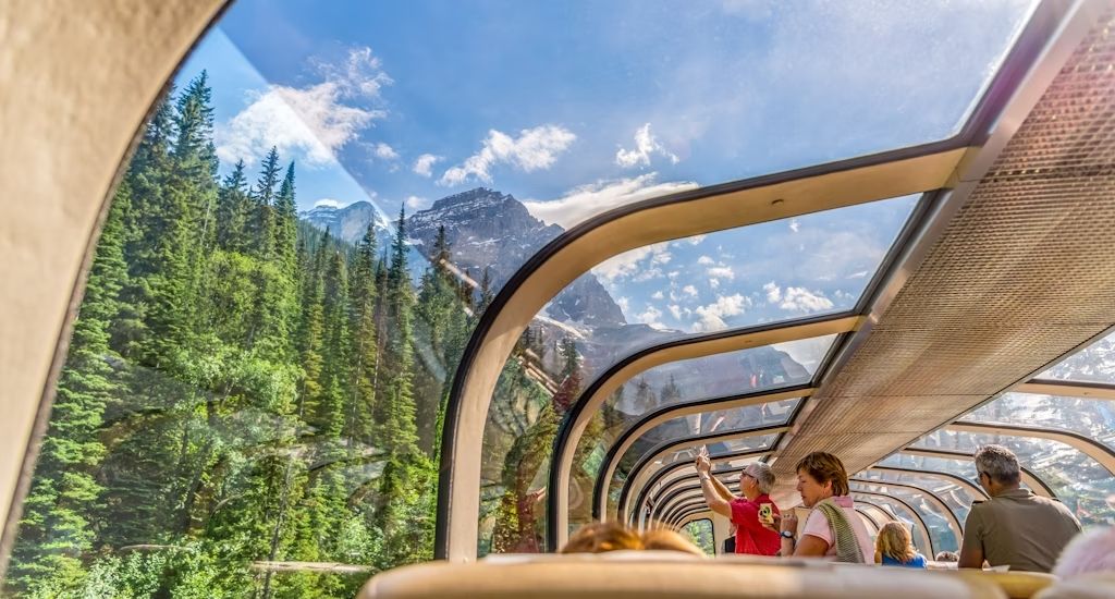Il Rocky Mountaineer regala panorami indimenticabili. © Getty Images