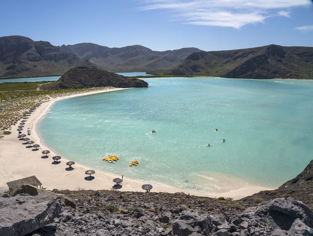 L’incantevole Playa Balandra, in Messico © CampPhoto / Getty Images