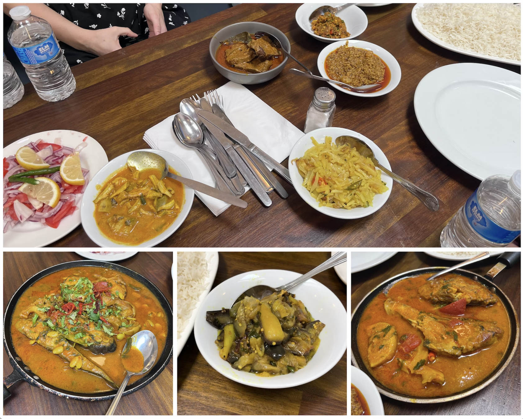 Un banchetto al Atikur Rahman’s Graam Bangla