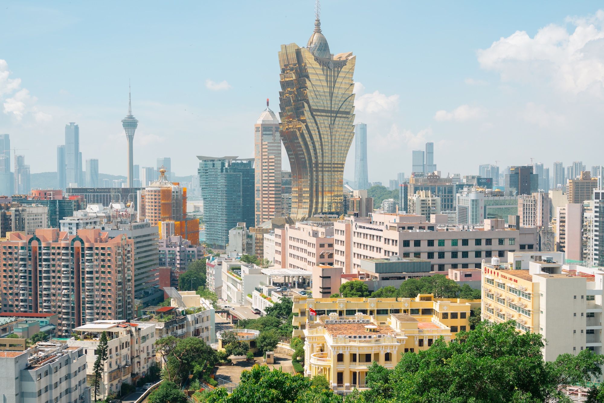 Lo Skyline di Macao ©Sanga Park/Shutterstock