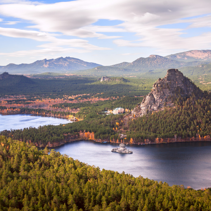 La maestosa natura del Kazakistan nel Parco Naturale Nazionale di Burabay ©Kiwisoul / Shutterstock