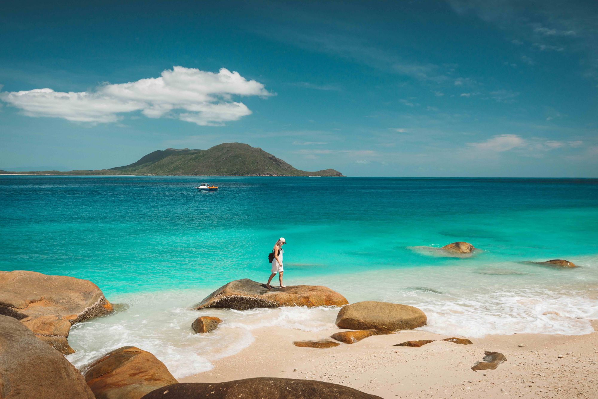 Soggiornate su un’isola come Fitzroy, vicino a Cairns, per un’esperienza più appartata. © John Crux Photography / Getty Images