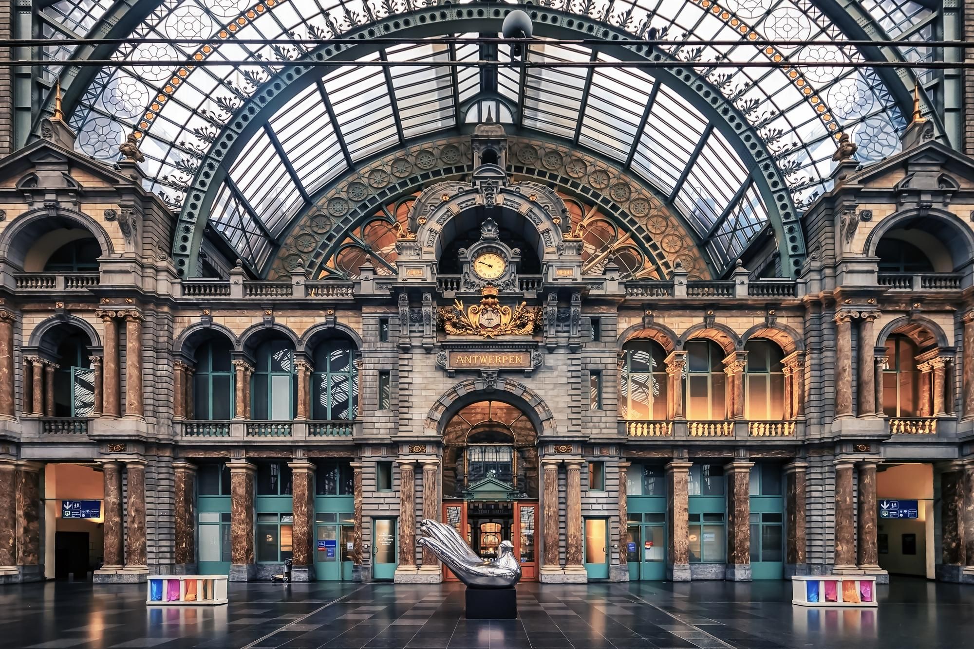 La stazione di Anversa © Getty Images/iStockphoto