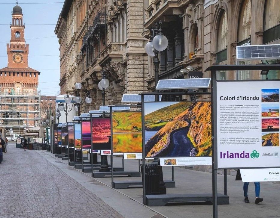 Ireland Week davanti a Castello Sforzesco. Credits MarcelloCh