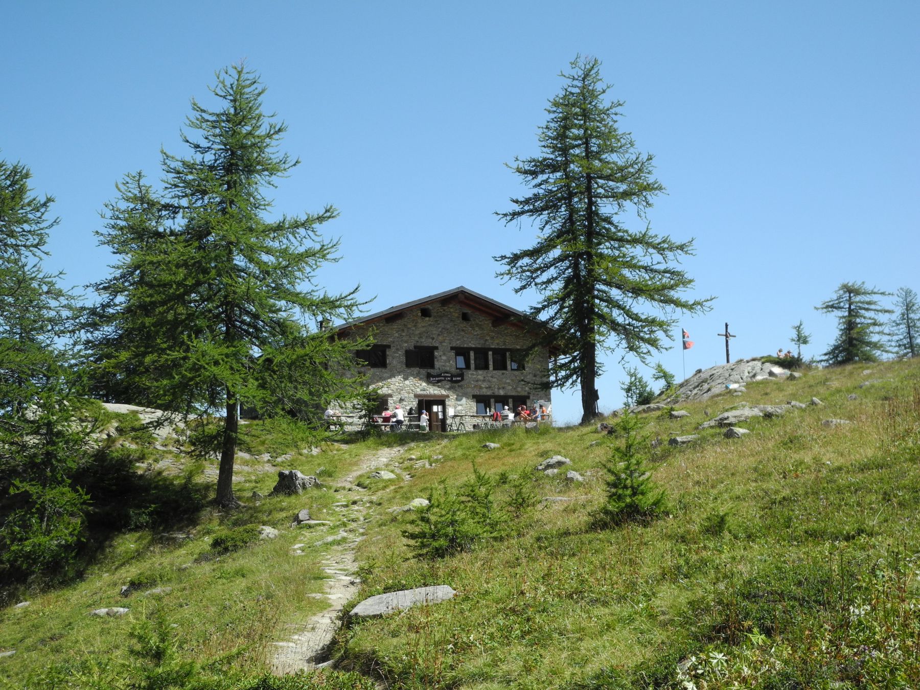 Il Rifugio Barbustel del Parco Mont Avic. Credits Sergio Enrico