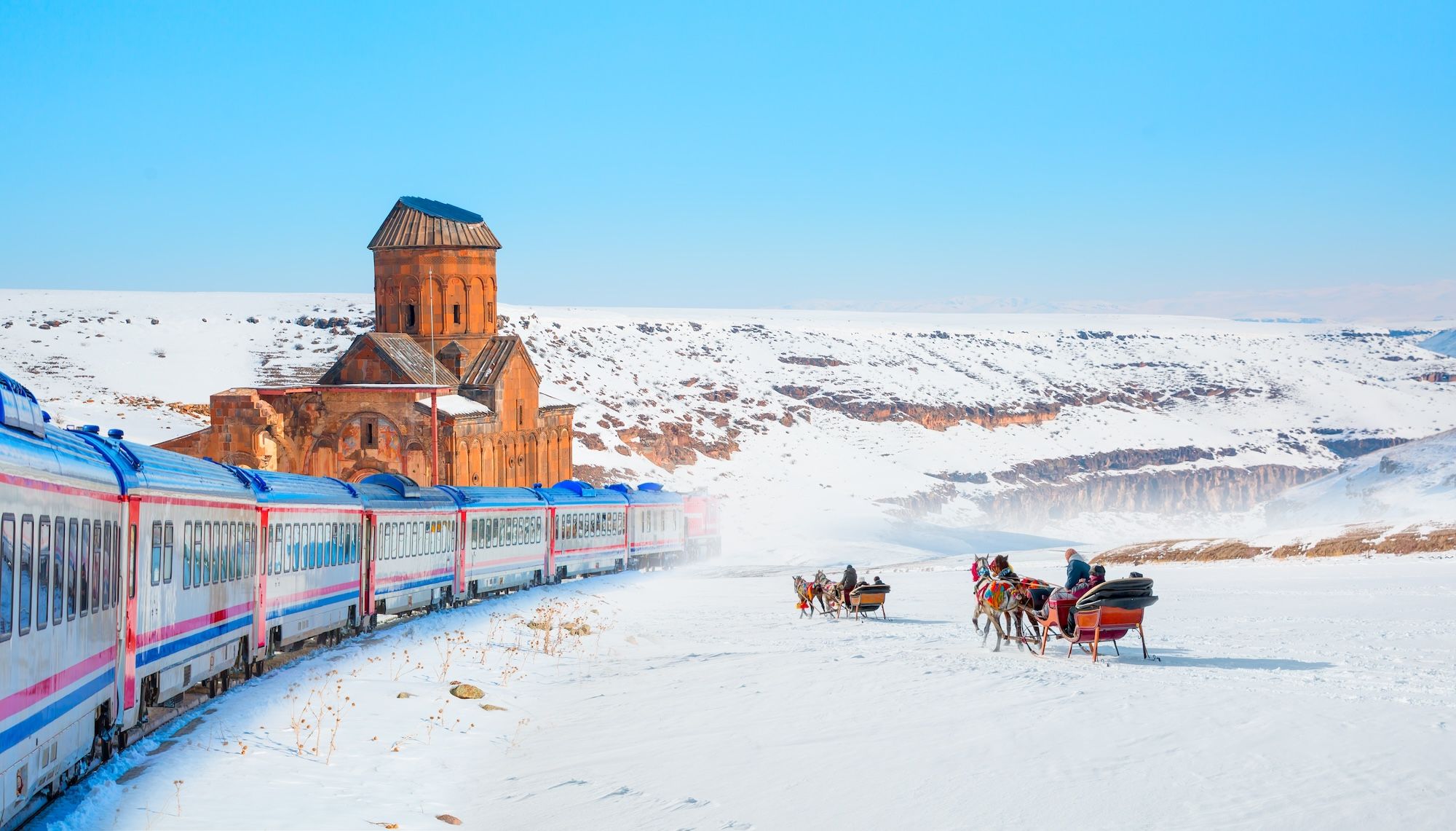 Il sito di ani in inverno ©muratart/Shutterstock