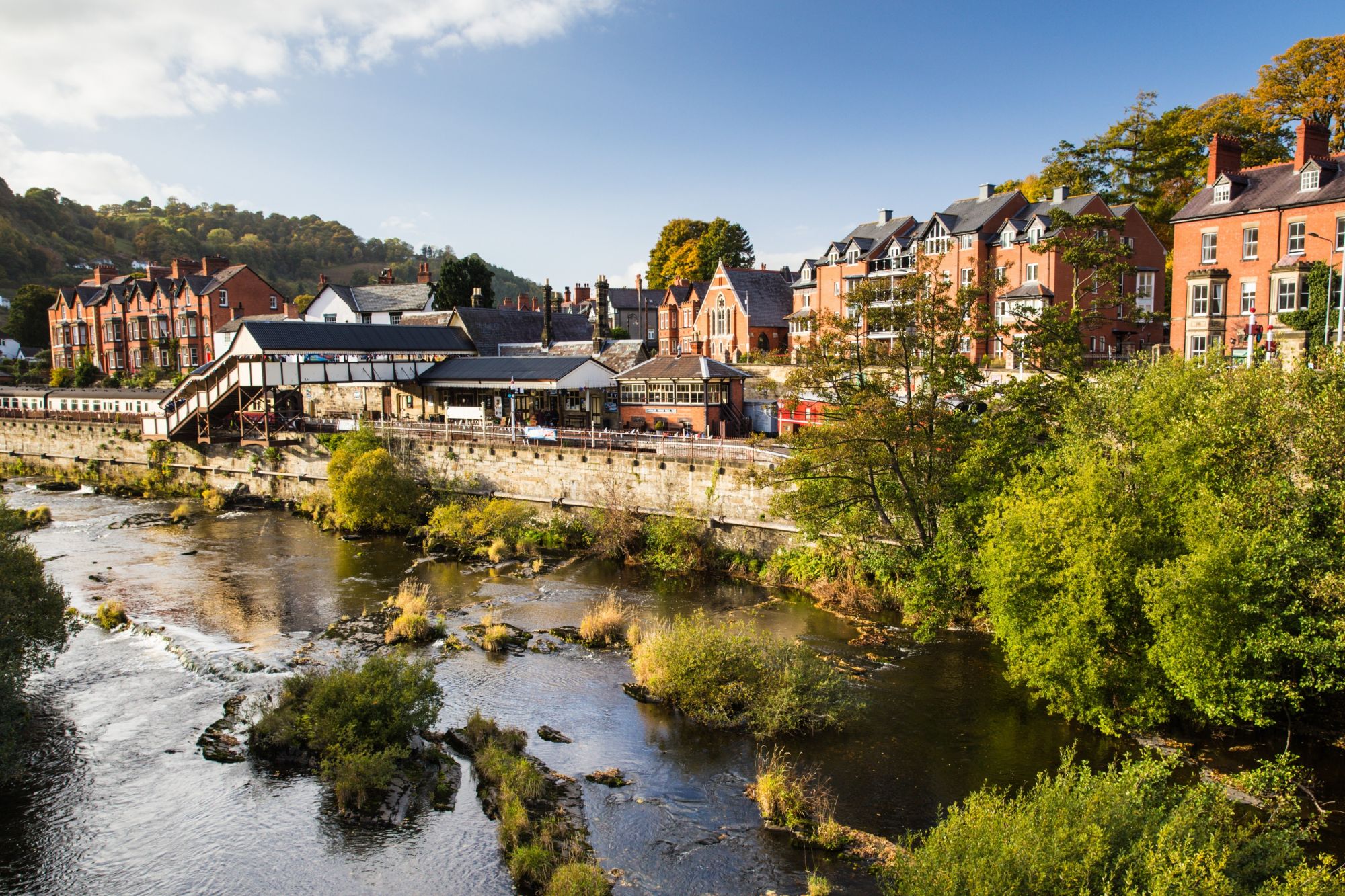 Llangollen in Wales, Regno Unito
