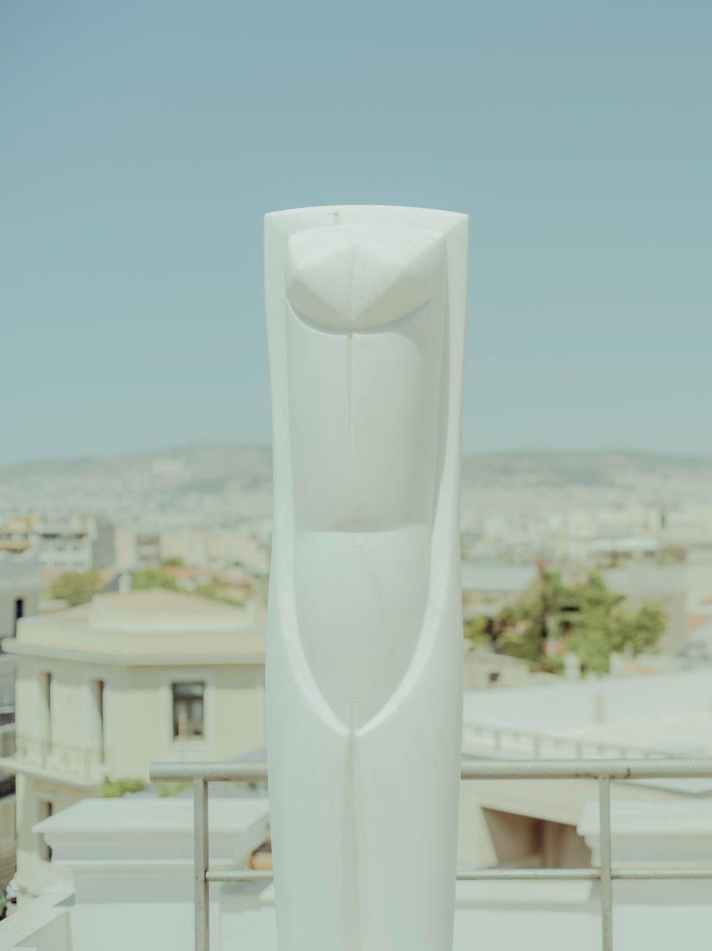 Una statua di Alex Mylona ©Lorenzo Romani
