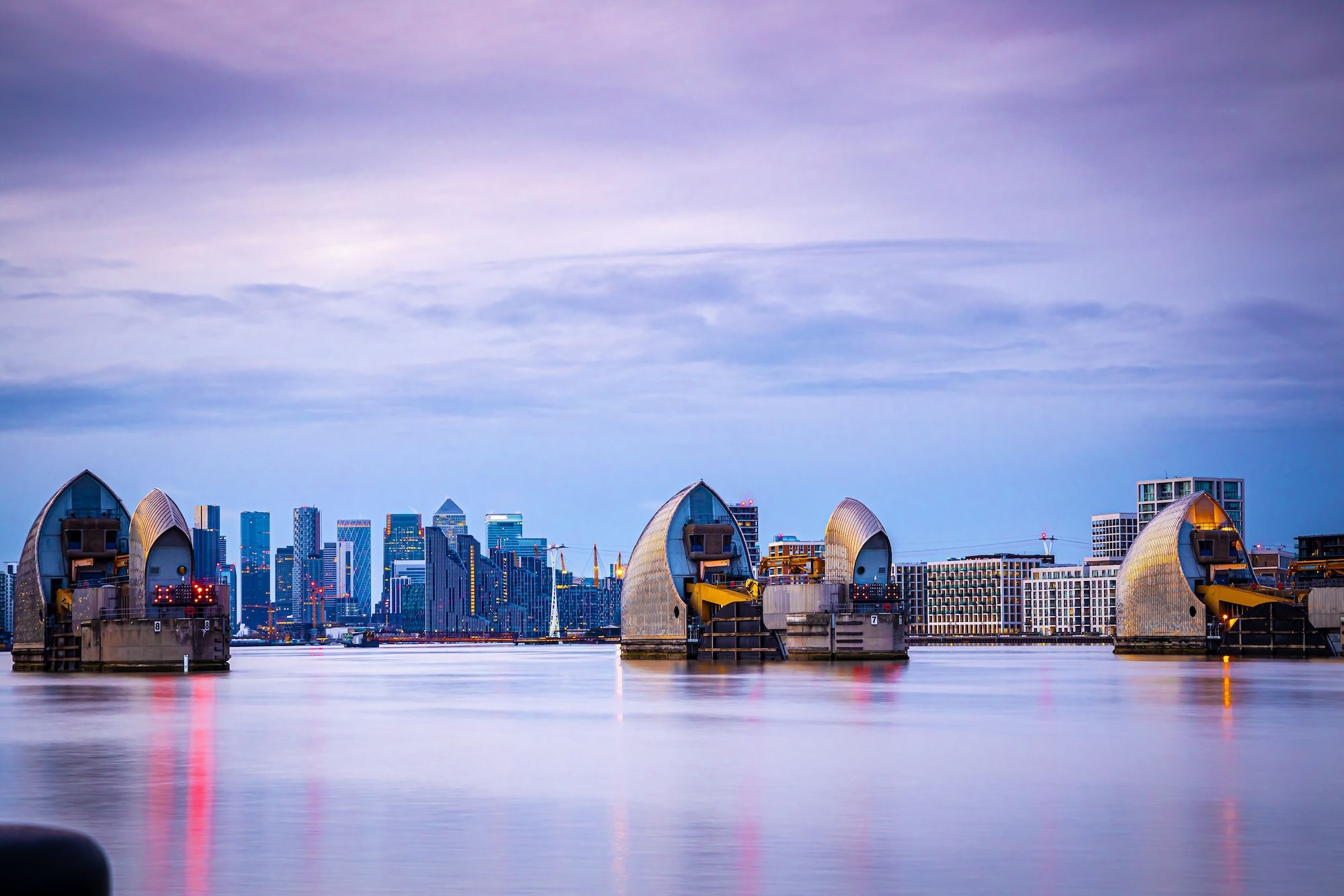 La Thames Barrier ©Alexey Fedorenko/Shutterstock