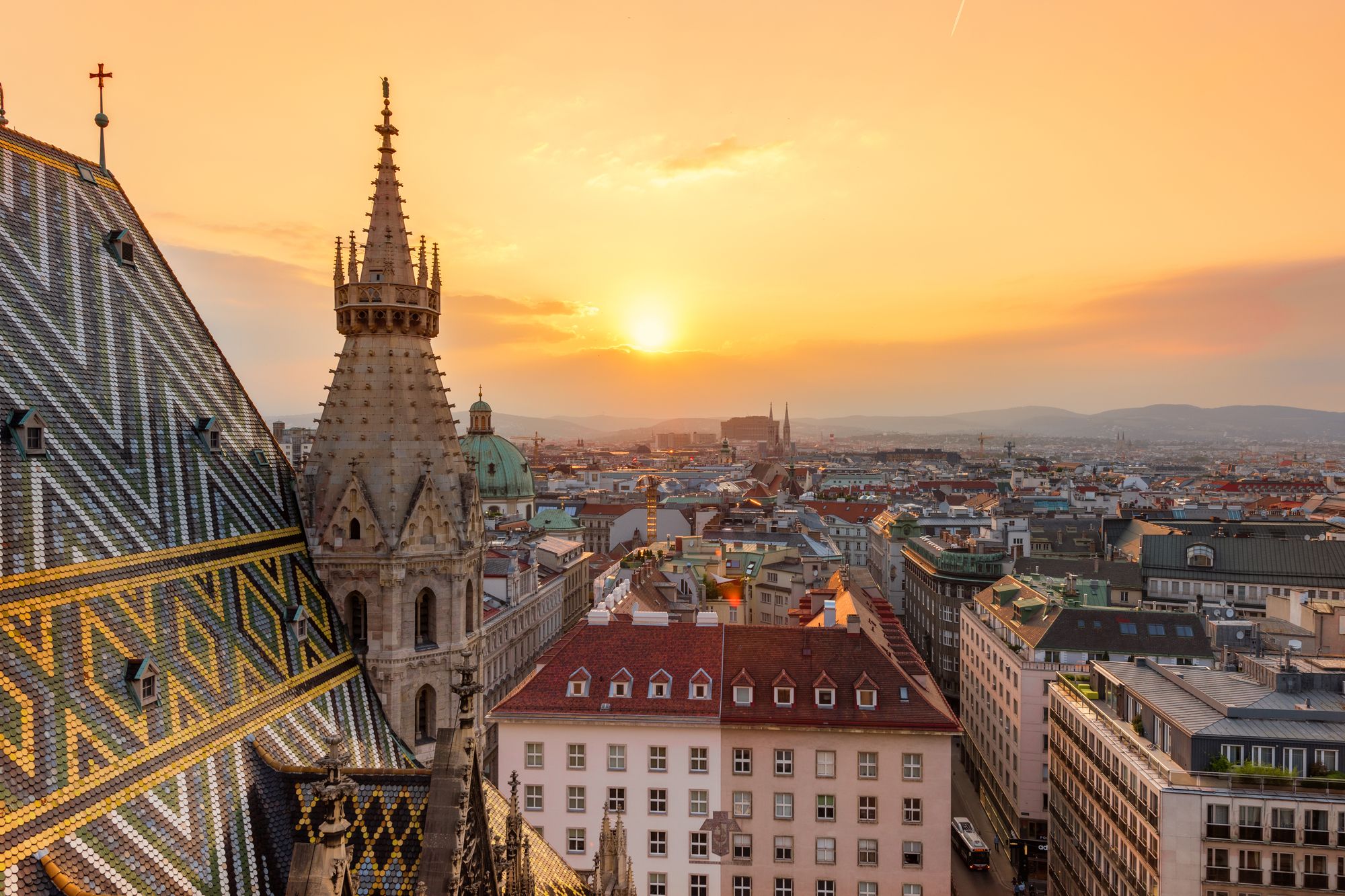 Lo skyline di Vienna, Austria ©Christian Thür/500px